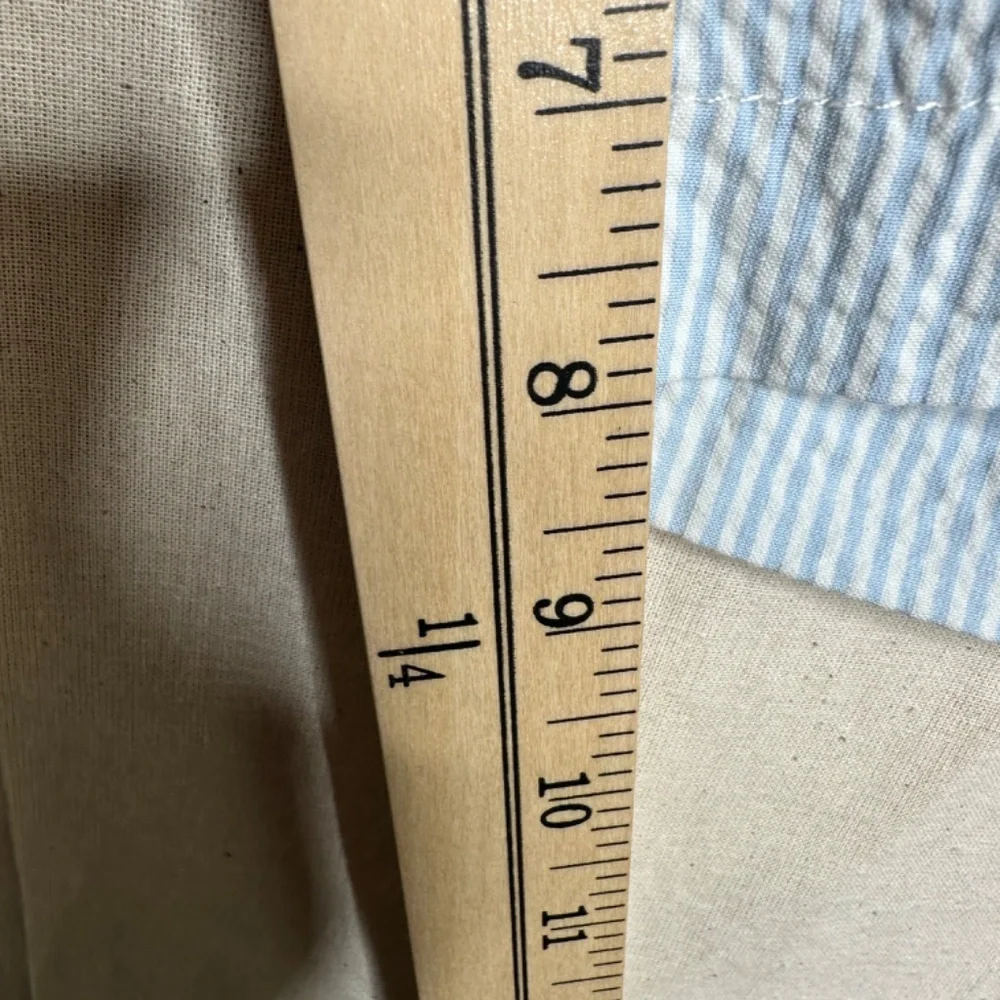 J Crew Men's Blue‎ and White Striped 9